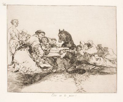 悪いけど (74) 作： Francisco de Goya