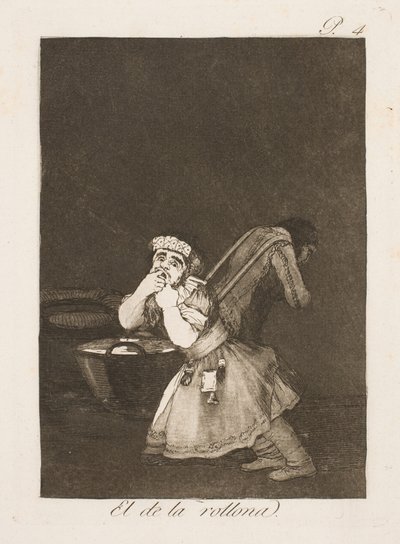 甘やかされた子供 作： Francisco de Goya