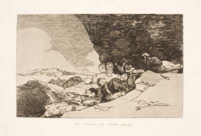 別の方法で同じ (23) 作： Francisco de Goya