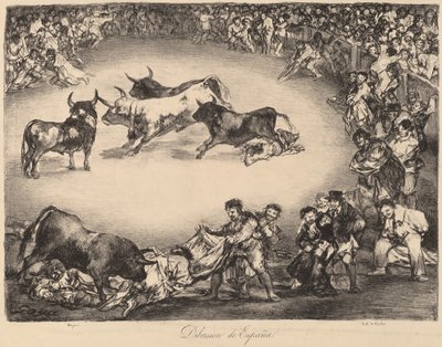 Dibersion de España (スペインのエンターテイメント) 作： Francisco de Goya