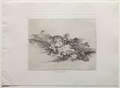 戦争の災害：それは常に起こります、1810-1820。 作： Francisco de Goya