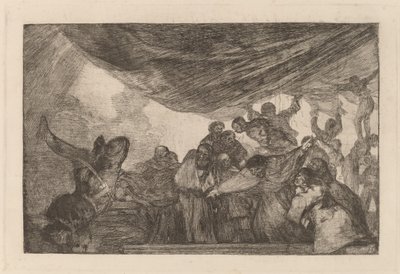 Disparate claro (クリアフォリー) 作： Francisco de Goya