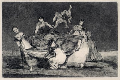 Disparate femenino (フェミニン フォリー) 作： Francisco de Goya