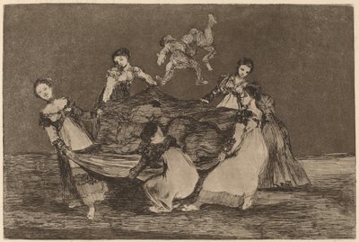 Disparate femenino (フェミニン フォリー) 作： Francisco de Goya