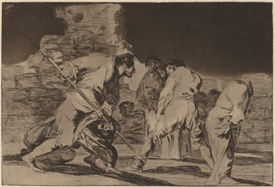 Disparate Furioso (Furious Folly) 作： Francisco de Goya