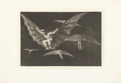 飛び方 モノ・デ・ヴォラル Los Disparates (The follies) (シリーズタイトル) Los Proverbios (The Proverbs) (シリーズタイトル) 作： Francisco de Goya