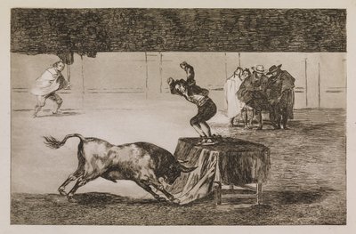 同じアリーナでの別のクレイジーな行為 作： Francisco de Goya