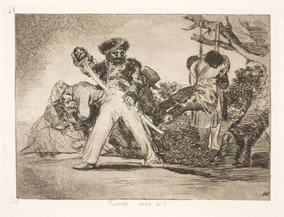 検認救済 (31) 作： Francisco de Goya
