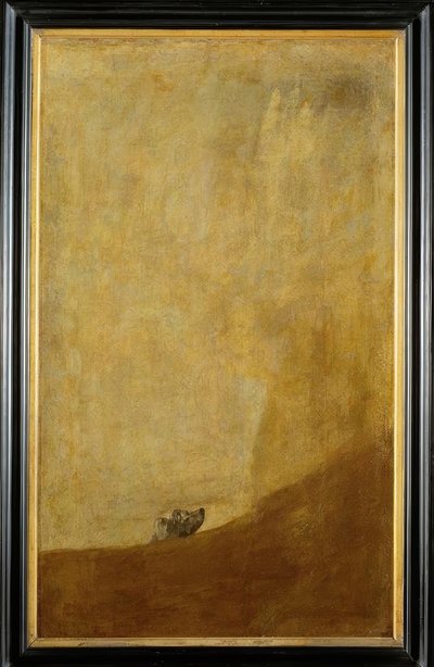F.ゴヤ、フンド 作： Francisco de Goya