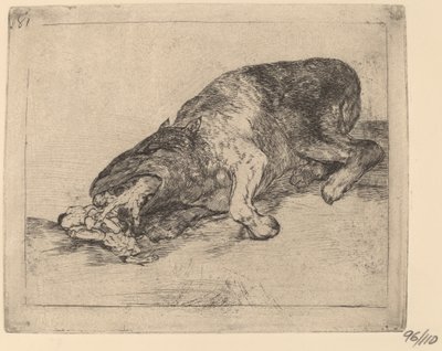 獰猛なモンスター！ (猛獣!) 作： Francisco de Goya