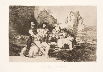 彼を接続し、次へ (20) 作： Francisco de Goya