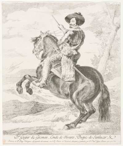 ガスパル デ グスマン 作： Francisco de Goya