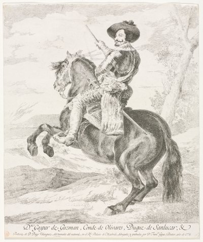 ガスパルデグスマン、1778年。 作： Francisco de Goya