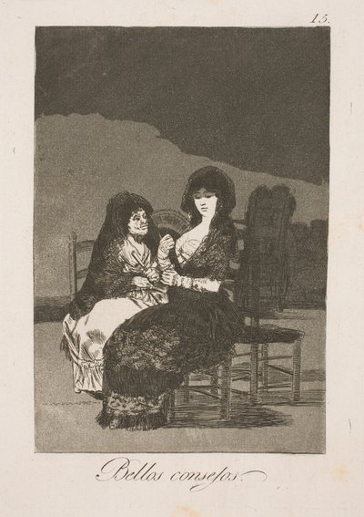 ヒント 作： Francisco de Goya