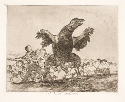 ハゲタカ (76) 作： Francisco de Goya