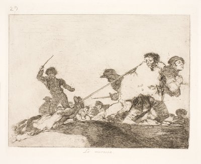 彼はそれに値する (29) 作： Francisco de Goya