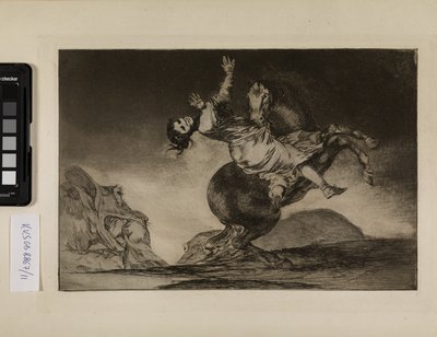 The Horse Kidnapper (女性と馬、誰かに飼いならしてもらう) 作： Francisco de Goya