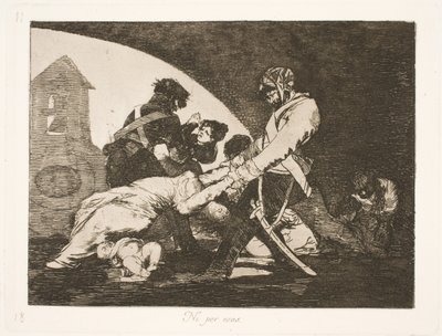 それらからではありません (11) 作： Francisco de Goya