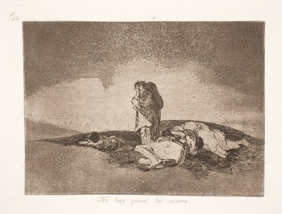 誰も助けてくれない (60) 作： Francisco de Goya