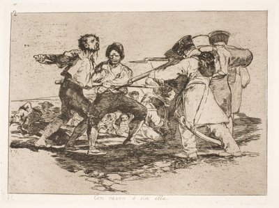 戦争の恐ろしさ 作： Francisco de Goya