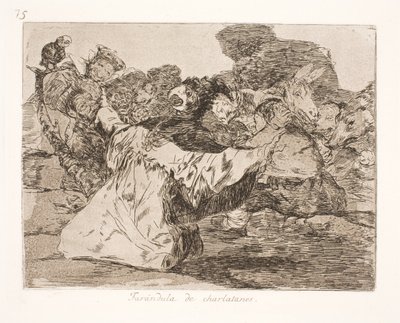 クワックのラウンドダンス (75) 作： Francisco de Goya