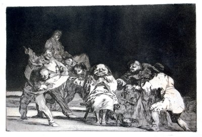 忠誠、1819-1823 作： Francisco de Goya