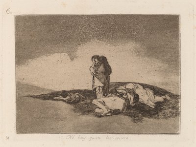 誰も助けてくれない (Nobody Can Help They) 作： Francisco de Goya