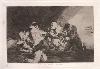 ワン・キャント・ルック (ワン・キャント・ルック) 作： Francisco de Goya