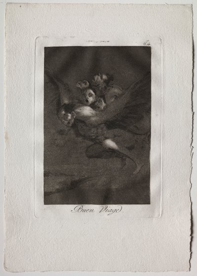 Eighty Whims：Bon Voyage、1793-1798 作： Francisco de Goya