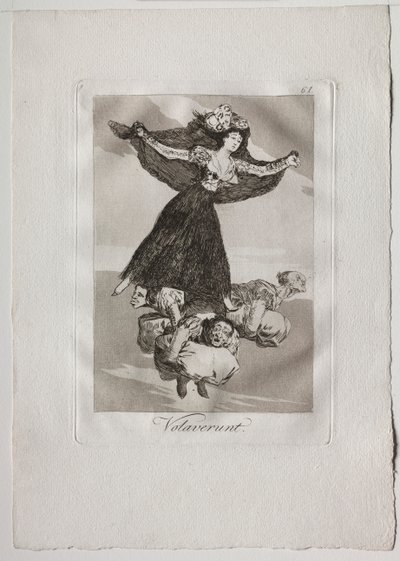 八十の気まぐれ：ヴォラブラント 作： Francisco de Goya