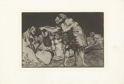 無秩序な愚かさ 異種障害 Los Disparates (The follies) (シリーズタイトル) Los Proverbios (The Proverbs) (シリーズタイトル) 作： Francisco de Goya