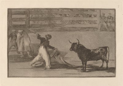 ハープーンまたはバンデリラの起源 作： Francisco de Goya
