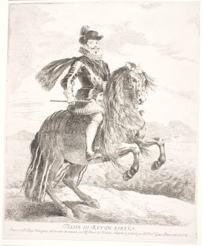 フィリップ3世 作： Francisco de Goya