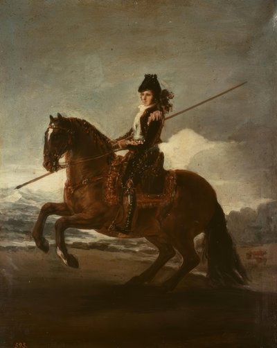 馬に乗ったピカドール 作： Francisco de Goya