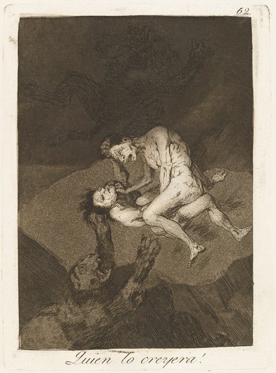 クイーン・ロ・クレエラ！ （誰が考えたでしょう！） 作： Francisco de Goya