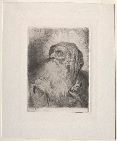 パウラの聖フランチェスコ (カリタス) 作： Francisco de Goya