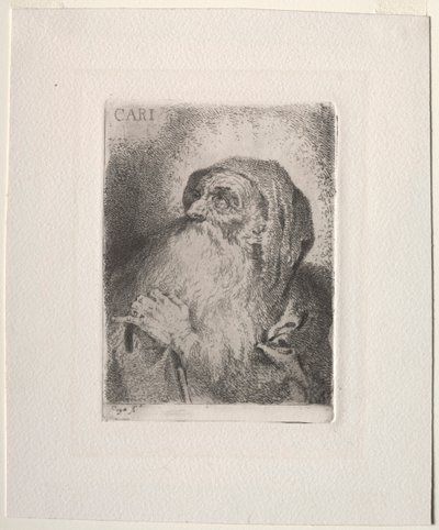 ポーラカリタスの聖フランシス、1780年。 作： Francisco de Goya