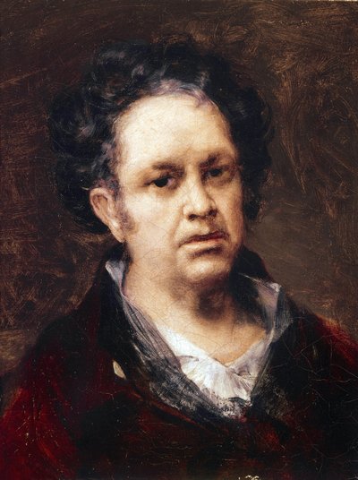 69歳の自画像（油彩・キャンバス 作： Francisco de Goya