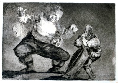 シンプトン、1819-1823 作： Francisco de Goya