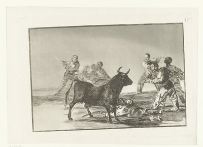 Stierenvechten random een stier 槍で悪党を退治してください。 三日月、バンデリラ、その他の武器 Stierenvechten (シリーズタイトル) 闘牛（シリーズタイトル） 作： Francisco de Goya