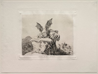 戦争の恐怖: 公益に反する 作： Francisco de Goya