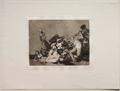 戦争の恐怖：そして彼らは野獣のようです 作： Francisco de Goya