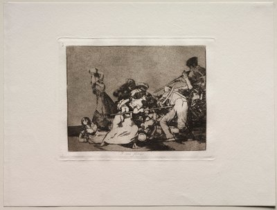 戦争の恐怖：そして、彼らは野生の獣のようです。 作： Francisco de Goya