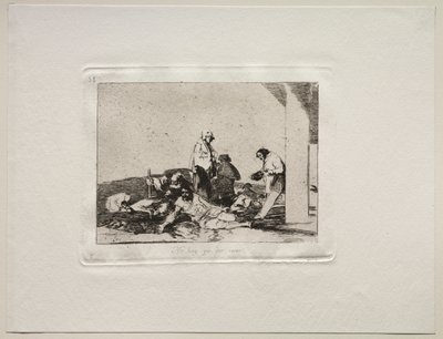 戦争の恐怖: 叫んでも無駄だ 作： Francisco de Goya