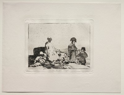 戦争の恐怖：多分彼らは別の品種のものです。 作： Francisco de Goya