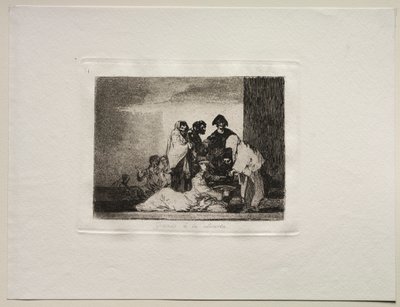 戦争の恐怖：キビのおかげで 作： Francisco de Goya
