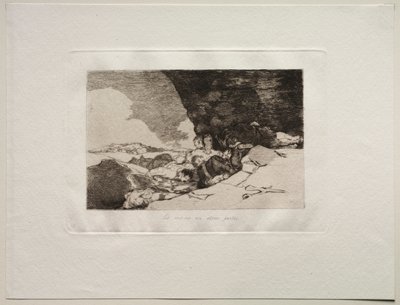 戦争の恐怖: The Same Elsewhere 作： Francisco de Goya