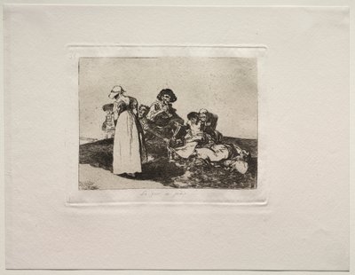 戦争の恐怖: 最悪なのは物乞いです 作： Francisco de Goya