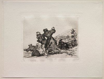 戦争の恐怖：これも 作： Francisco de Goya