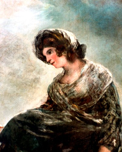 ボルドーのミルクメイド、c1824。 作： Francisco de Goya